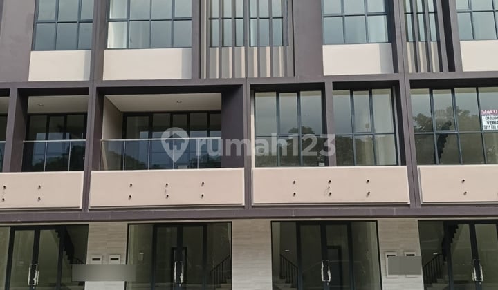 Jual Cepat Ruko Baru 3lt Hadap Jalan di Kawasan Enchante BSD CITY