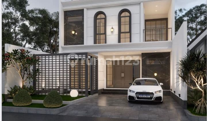 For Sale New 2-Story House with Modern Design Concept in Nusa Loka