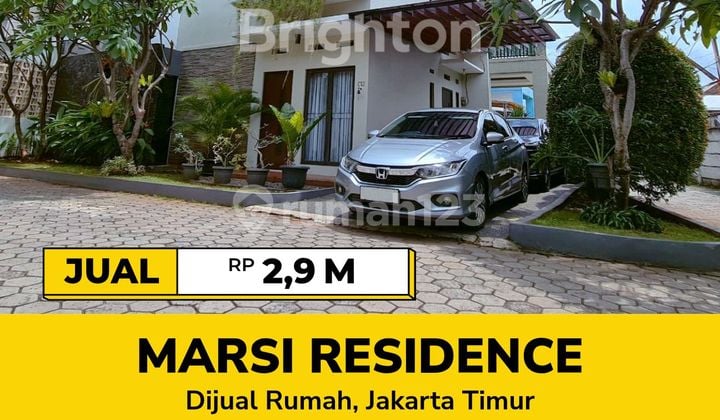 Rumah Super Strategis, Marsi Residence, Ciracas.