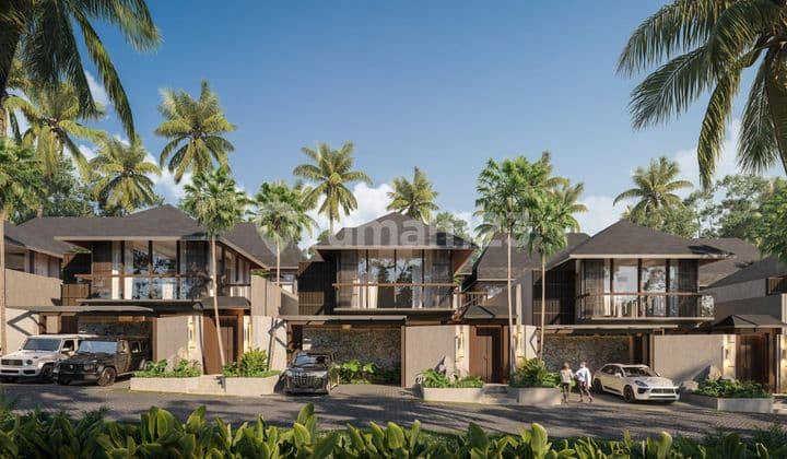 Villa Luxury Berkonsep Arsitektur Bali Di Jimbaran Hijau