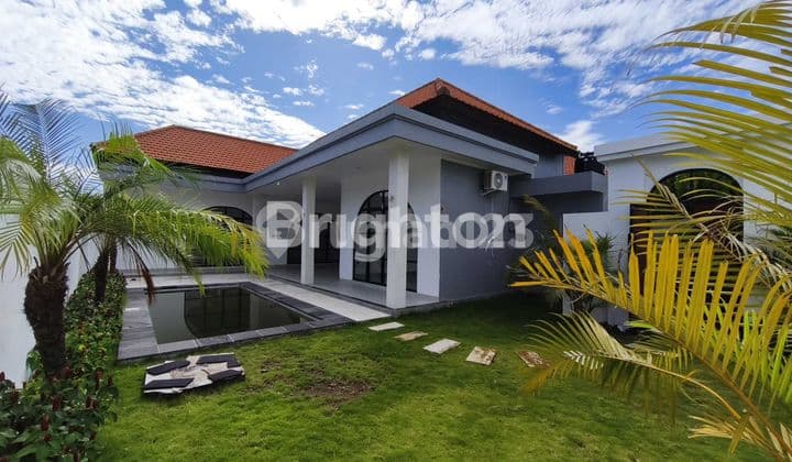 Villa 3 BR View Cantik Ready di lokasi Premium Canggu