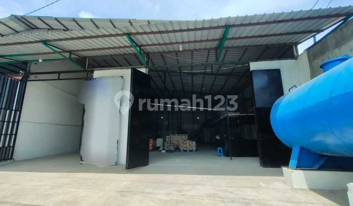 Disewakan Gudang 1 Lantai Plus Mezanin di Tarumajaya Kab. Bekasi