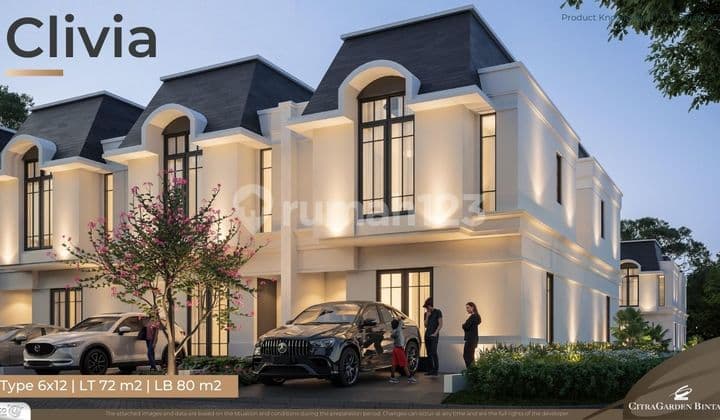 Rumah Di Ciputat, Citra Garden Bintaro, Tipe Clivia