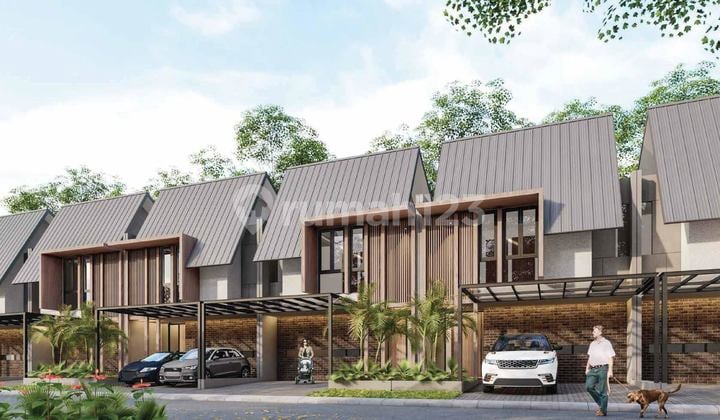 House in Telaga Kahuripan, Aluna Cluster, Type 7, Parung, Bogor