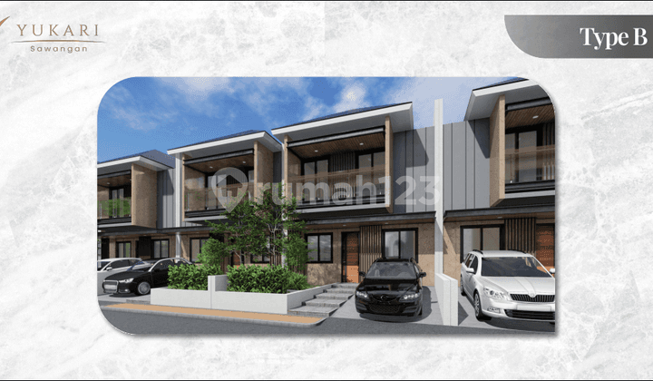 Rumah di Depok, Sawangan, Yukari Sawangan