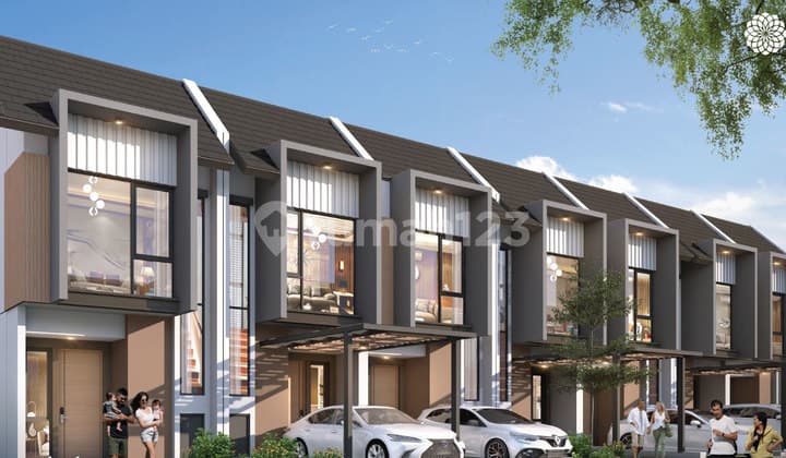 Rumah di Tangerang Selatan, Ciputat, Aksara Homes