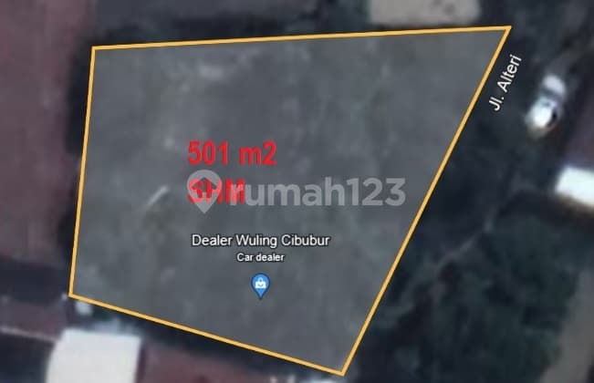 Transyogie Cibubur Mainland Land Only 200 Meters to Toll Gate