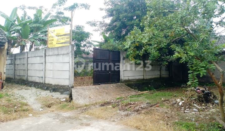 Tanah SHM Posisi Hook Kuldesak Bebas Banjir Taman Rahayu Regency Bekasi