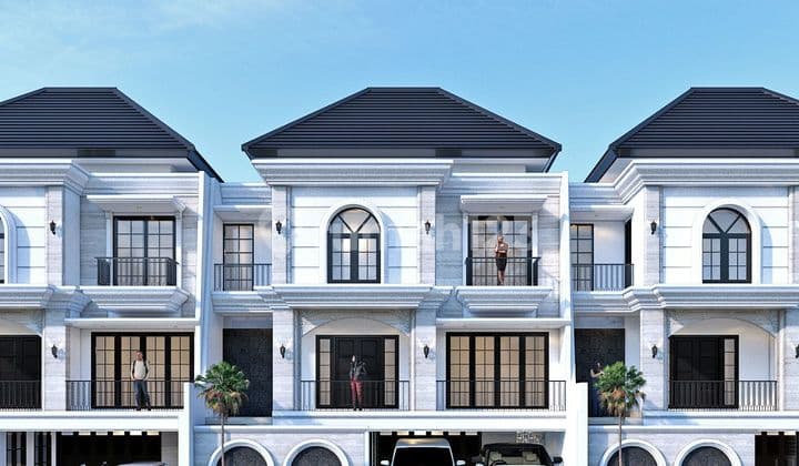 Rumah Baru 3 Lantai Dalam Cluster Eksklusif di Tukad Pakerisan - Tengah Kota Denpasar