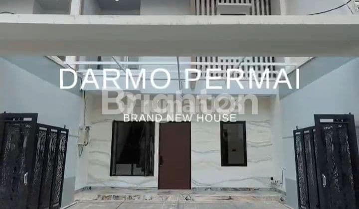 Rumah Baru Darmo Permai Dekat Hr Mohammad dan Toll Satelit Mayjen Sungkono Surabaya Barata