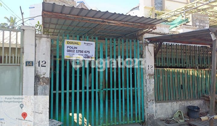 Rumah lama hitung tanah di kemayoran baru indrapura surabaya pusat utara cocok untuk usaha