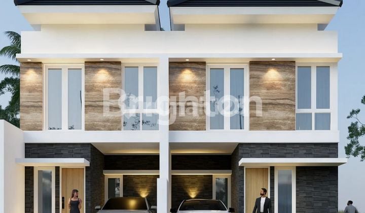 Rumah Baru Minimalis 2 Lantai di Darmo Permai Utara Surabaya Barat Dekat Sekolah Mall Rumah Sakit