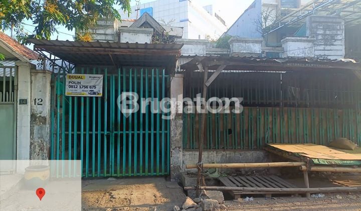 Rumah lama hitung tanah di kemayoran baru indrapura surabaya pusat utara cocok untuk usaha