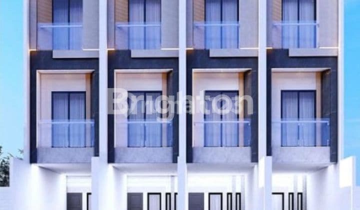 New 3-story indent house in Tanjung Duren, West Jakarta.