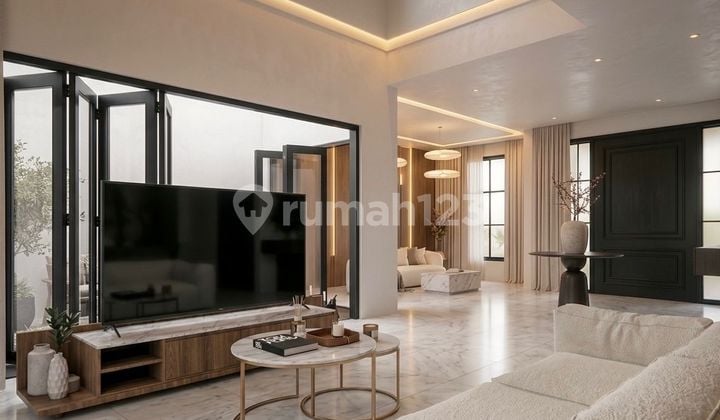 Rumah Bangunan Mandiri Sutera Onyx Alam Sutera Furnished American Classic