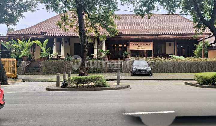 Ruang Usaha Resto Komersil Luas 1124M, Kemang Raya, Cash Only