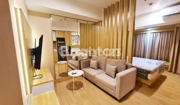 1 UNIT APARTEMEN TYPE 1 BR, FULL FURNISHED, LOKASI STRATEGIS DI LIPPO CBD ORANGE COUNTRY