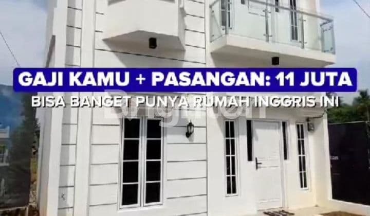 HUNIAN CANTIK 2 LANTAI DENGAN ARSITEKTUR MODERN LOKASI STRATEGIS , DALAM KLUSTER , AMAN NYAMAN.