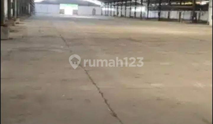 Gudang Siap Pakai, Besar Dan Murah. Parkiran Luas, Akses Container. Bisa Dijadikan Pabrik