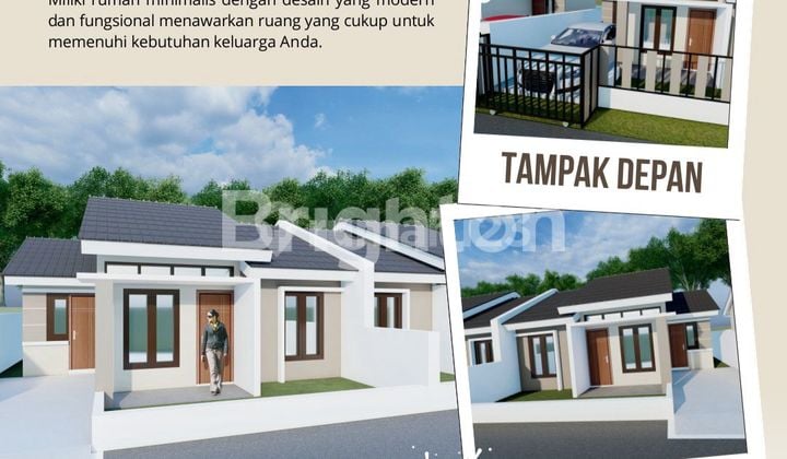 Rumah Primary Tipe Gardenia Graha Kartika Cibinong