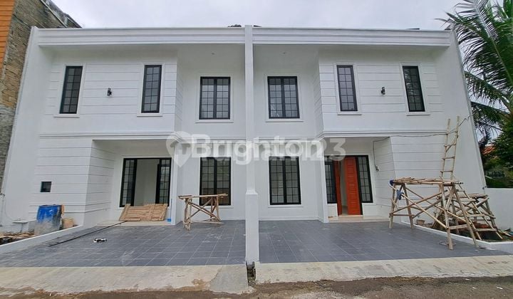 RUMAH UNIT BARU MURAH CEPAT LAKU LOKASI STRATEGIS TANAH SAREAL
