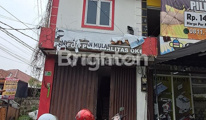 RUKO DISEWAKAN MURAH LOKASI PINGGIR JALAN SINDANGBARANG LOJI