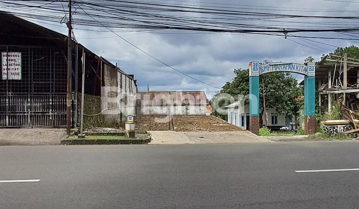 TANAH DIJUAL LOKASI SANGAT STRATEGIS PINGGIR JALAN KARADENAN BOGOR