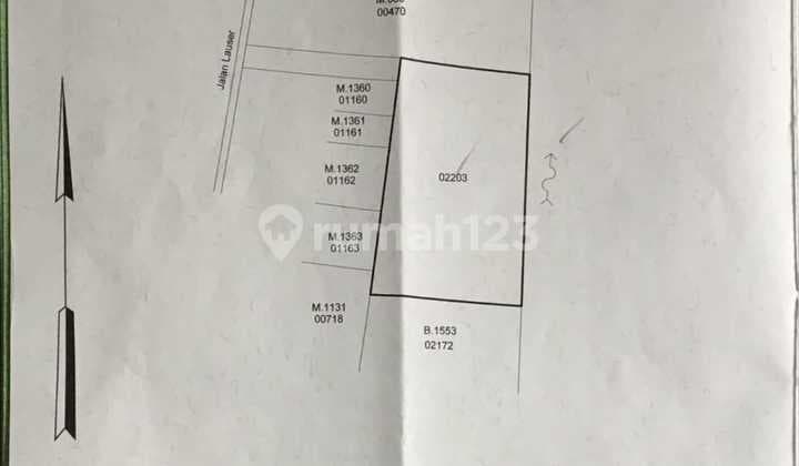 For Sale: Vacant Land in the Strategic Jl. Lauser Area, Kebayoran Baru, South Jakarta.