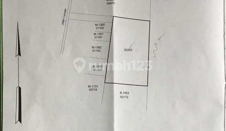 Di Jual Tanah Kosong Didaerah Strategis Ji Lauser Kebayoran Baru Jakarta Selatan.