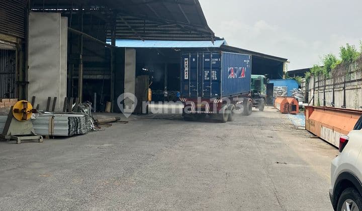 Di Jual Cepat Gudang Ijin Industri Dekat Pintu Toll Dekat Bandara Area Strtegis Jurumudi Akses Kontener 40ft
