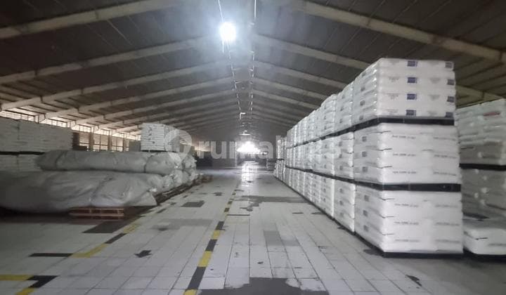 Di Sewakan Gudang Siap Pakai Zona Industri Bisa Untuk Produksi Kawasan Dekat Akses Toll Kawasan Industri Jatake Termurah 2,2ha