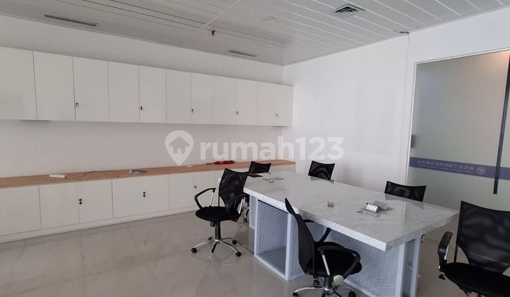 For Rent Office Space Gold Coast Premium Office Area in Pantai Indah Kapuk Cheapest 117m2 Rare Item