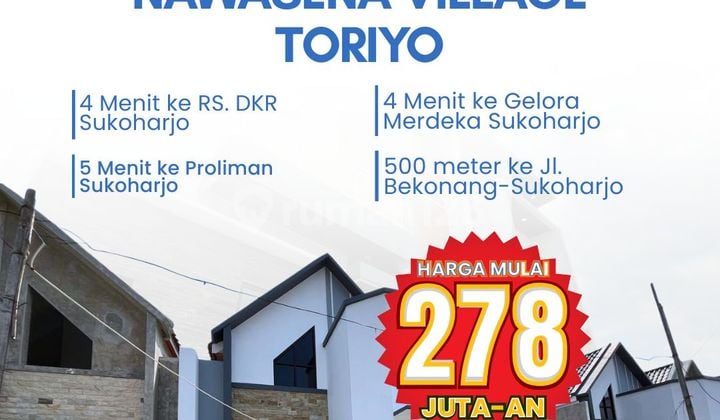PERUMAHAN MURAH 200 JT-AN DI SUKOHARJO KOTA PERUMAHAN MURAH 200 JT-AN DI SUKOHARJO KOTA