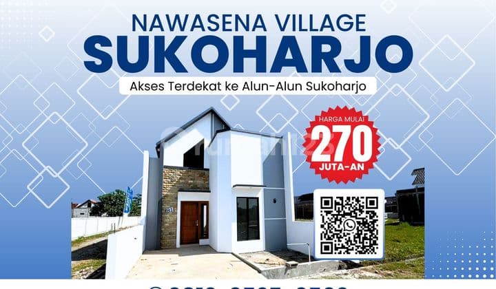 PERUMAHAN KOMERSIL 200 JT-AN DI SUKOHARJO