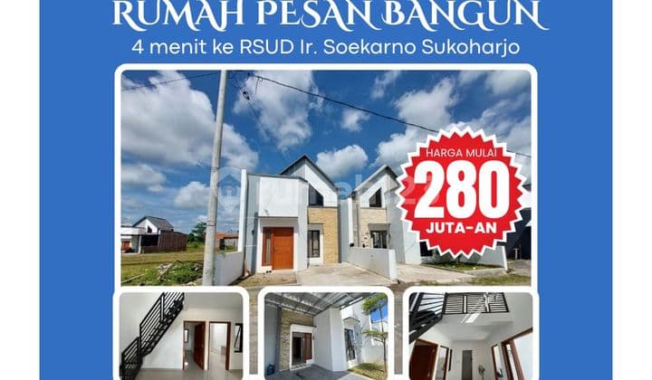 Rumah Komersil80 Jt-An di Sukoharjo Kota