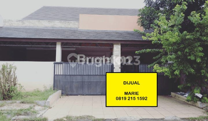 Rumah Gandeng 1.5 Lantai 5 KT di Perumahan Alam Raya Juru Mudi, Tangerang