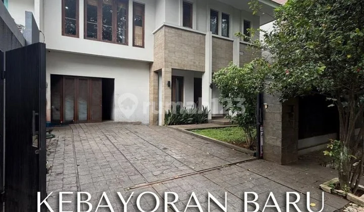 For Sale Kebayoran Baru Rumah Siap Huni Jalan Lebar Dalam Komplek