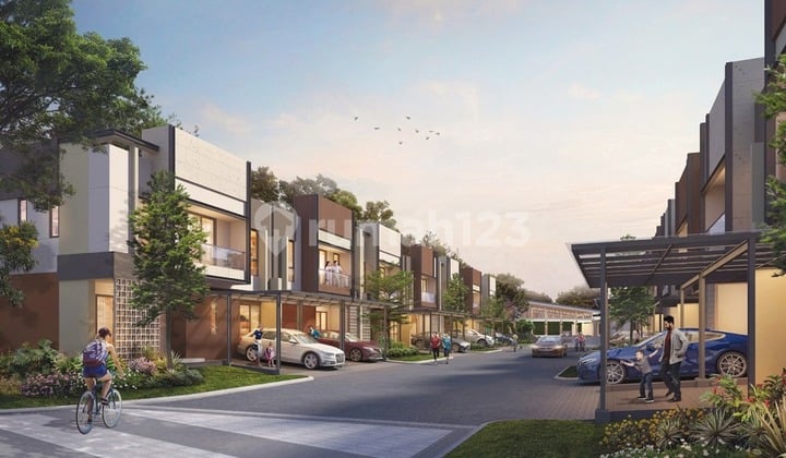 Rumah Modern Cluster Carson Aman, Asri & Lokasi Strategis di Gading Serpong