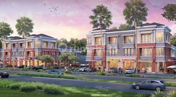 Ruko Strategis Edison di Gading Serpong - Row Jalan Lebar, Parkir Luas