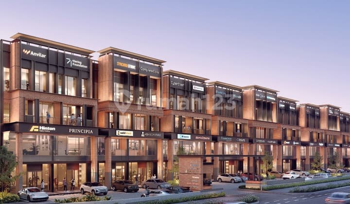 Ruko Tanatara premium dengan desain modern tropis dan lokasi strategis di BSD City