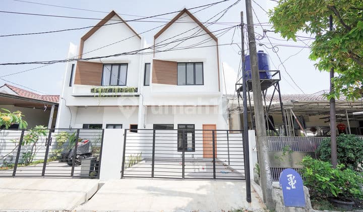 Rumah Bebas Banjir 10 Mnt ke Rs. Taman Harapan Baru SHM Siap KPR J-37501