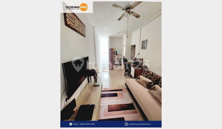 Rumah bergaya Minimalis Modern 2,5 Lantai Siap Huni di Graha Raya - Tangerang Selatan
