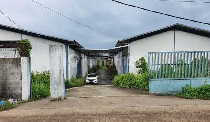 Gudang rapi Tigaraksa siap pakai