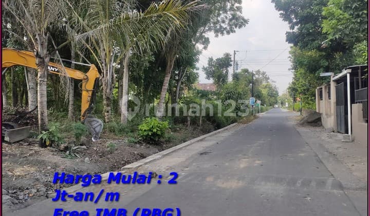5 Menit Jl. Jogja Solo 200 Jtan Tanah Jogja Free Imb Shmp