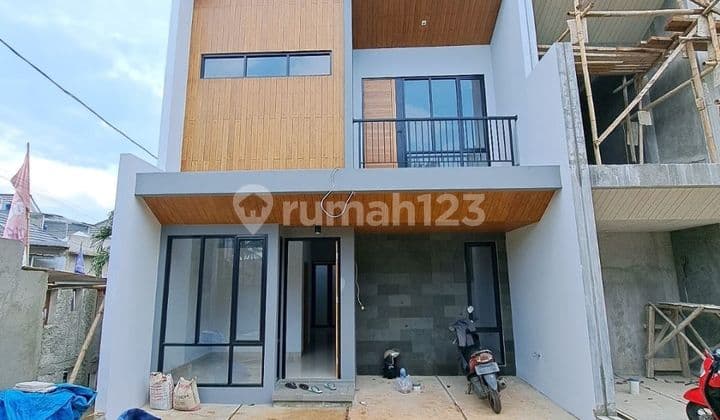 Rumah Scandinavian 2 Lantai Di mustikajaya
