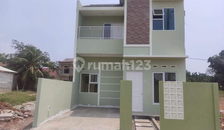 RUMAH 2 LANTAI DI RAJEG KPR SYARI'AH TANPA BANK