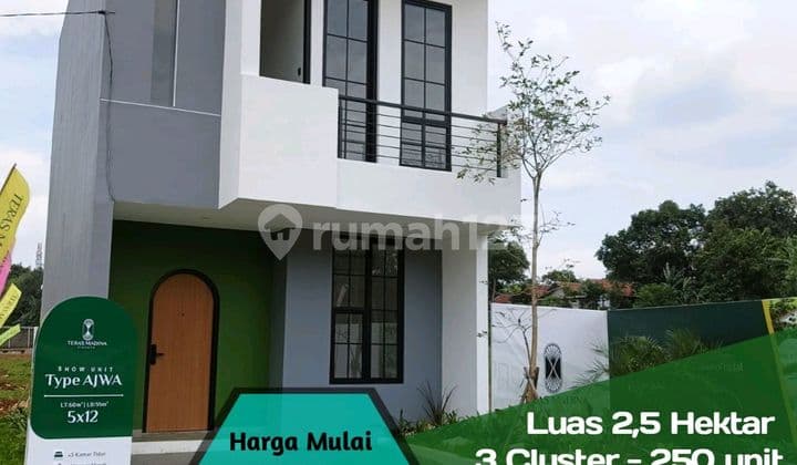 Rumah 2 Lantai 600 Jutaan Di Timur Cibubur Jalan Narogong Kpr Syari'ah
