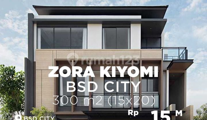 jual cepat ready brand new zora kiyomi hoek 300m2 with lift