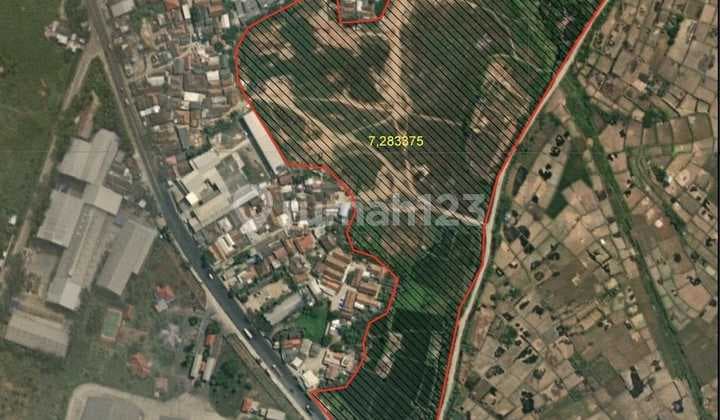 DIJUAL TANAHKAVLING di Jl Raya Serang, Cikande Luas Tanah 63.680m2 SHM