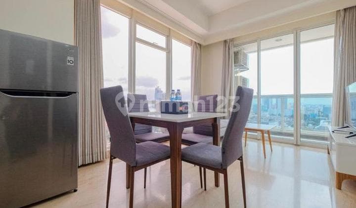 Jual Cepat Menteng Park Aptm 2 Kamar Ada Balkon Furnished Cantik